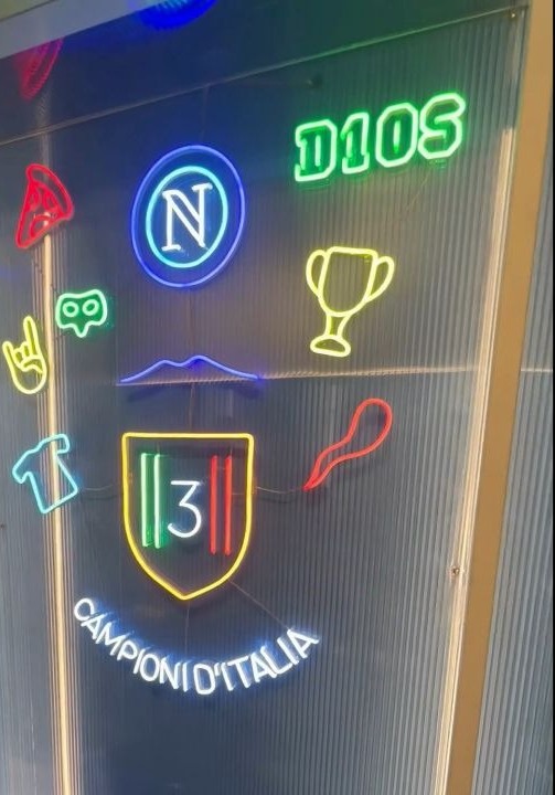 Intervento per l’apertura del primo Official Store SSC Napoli in Via Calabritto